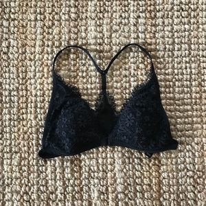 Victoria Secret Black Lacey Bralette